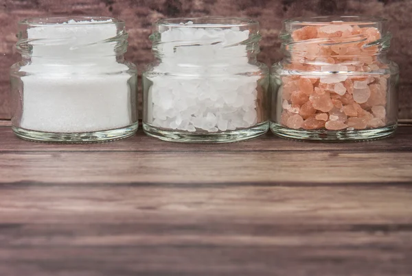 Table Salt, Sea Salt and Himalayan Salt