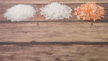 Sofra tuzu, deniz tuzu ve Himalaya tuz