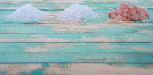 Table Salt, Sea Salt and Himalayan Salt