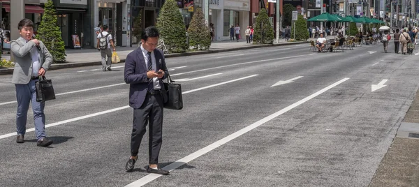 Ginza, Tokio, Japan — Stockfoto