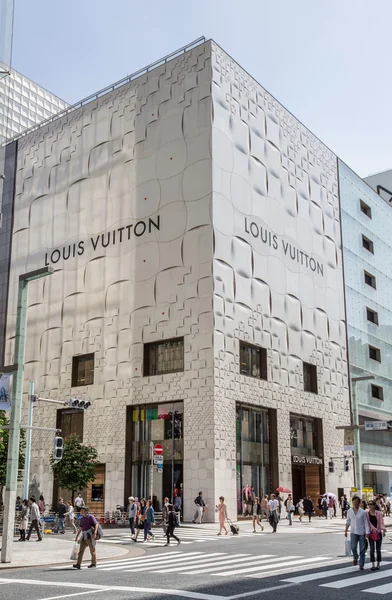 Loius Vuitton Store, Ginza, Tokyo — Stock Photo, Image