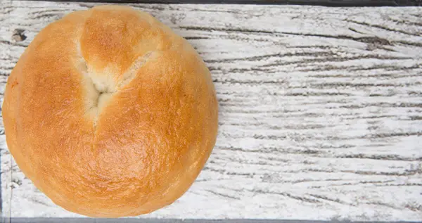 Hausgemachter Bagel — Stockfoto