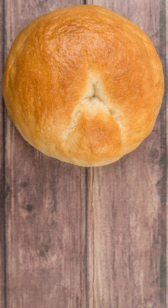 Zelfgemaakte vlakte Bagel — Stockfoto