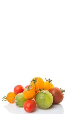 renkli kiraz domates