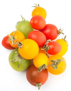 renkli kiraz domates