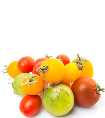 renkli kiraz domates