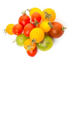 renkli kiraz domates