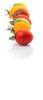 renkli kiraz domates