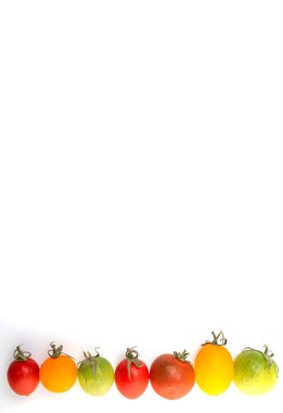 renkli kiraz domates