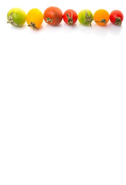 renkli kiraz domates