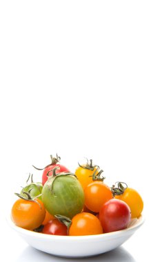 renkli kiraz domates