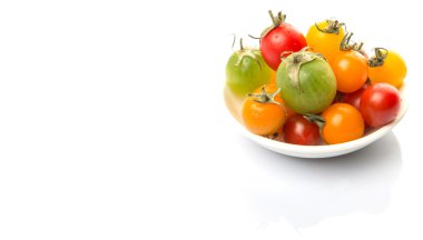 renkli kiraz domates