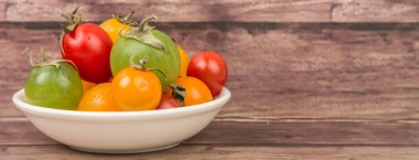 renkli kiraz domates