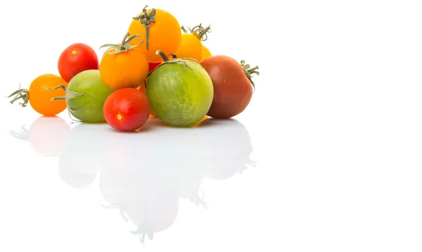 Bunte Kirschtomaten — Stockfoto