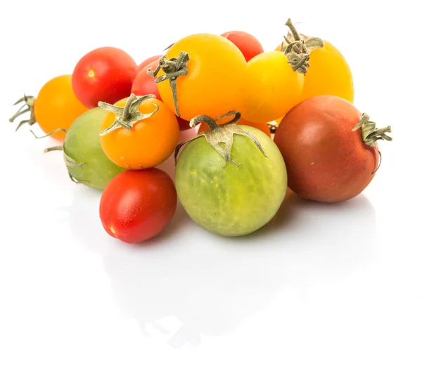 Bunte Kirschtomaten — Stockfoto