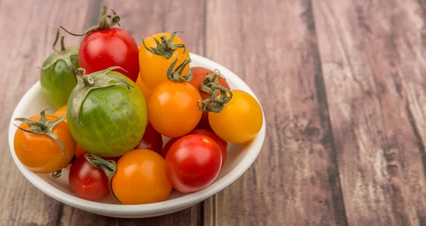 renkli kiraz domates