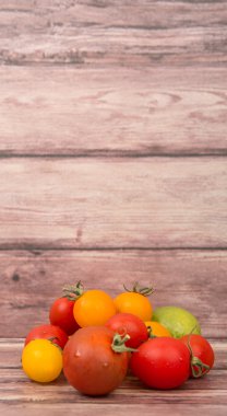 renkli kiraz domates