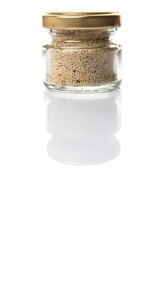 White Poppy Seeds — Stock Photo, Image