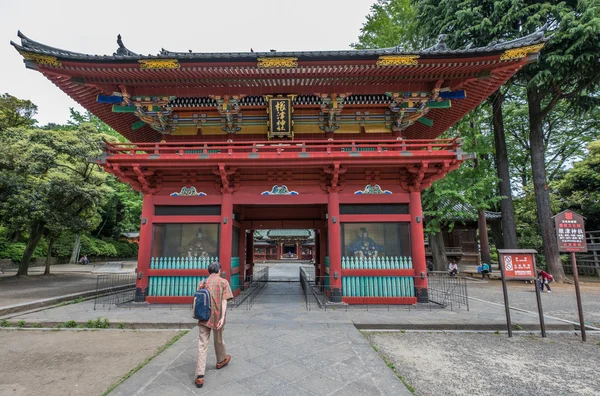 根津神社、東京、日本 — ストック写真