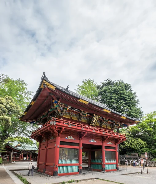 根津神社，东京日本 — 图库照片