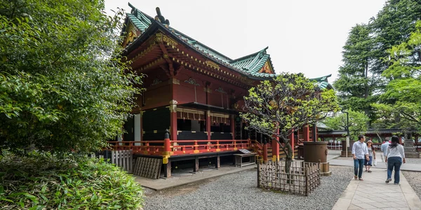 Nezu šintoistická svatyně, Tokyo, Japonsko — Stock fotografie
