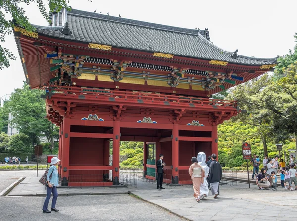 Japanische Paarhochzeit — Stockfoto