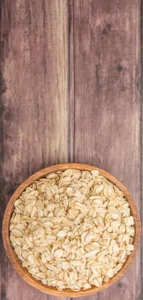 Cereales de avena crudos —  Fotos de Stock