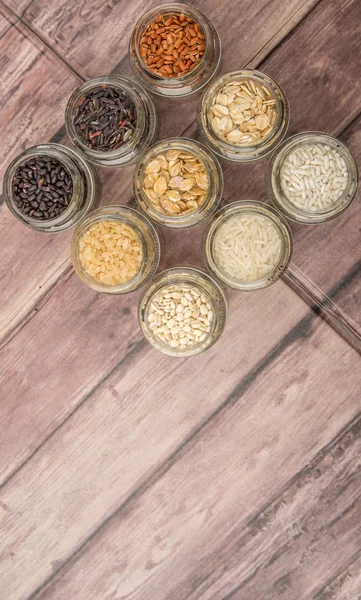 Variedad de grano de cereales —  Fotos de Stock