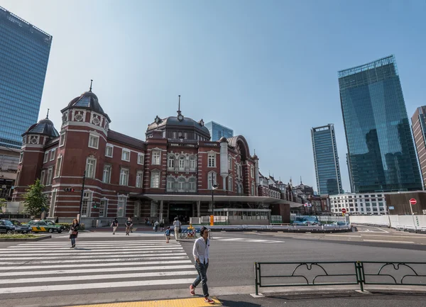 Extérieur de la gare de Tokyo, Tokyo — Photo