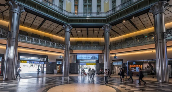 Die innenansicht des tokyo bahnhofs, japan. — Stockfoto