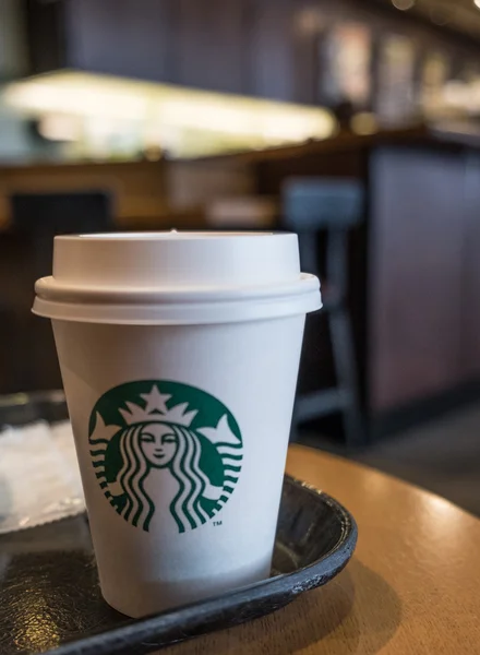 Starbucks Coffee Paper Cup — Stock Photo, Image