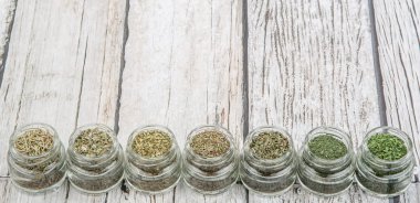 Kuru otlar çeşitli