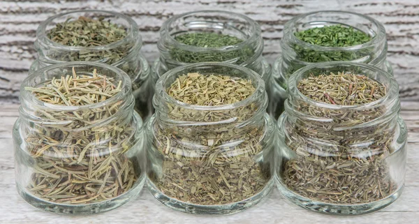 Dried Herbs Variety — Stock Photo, Image