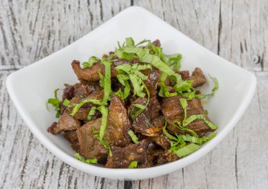 Malezya çanak heyecan kıyılmış sığır kızarmış 