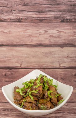 Malezya çanak heyecan kıyılmış sığır kızarmış 