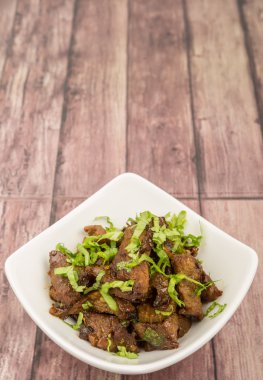 Malezya çanak heyecan kıyılmış sığır kızarmış 