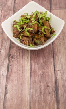 Malezya çanak heyecan kıyılmış sığır kızarmış 