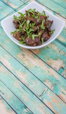 Malezya çanak heyecan kıyılmış sığır kızarmış 