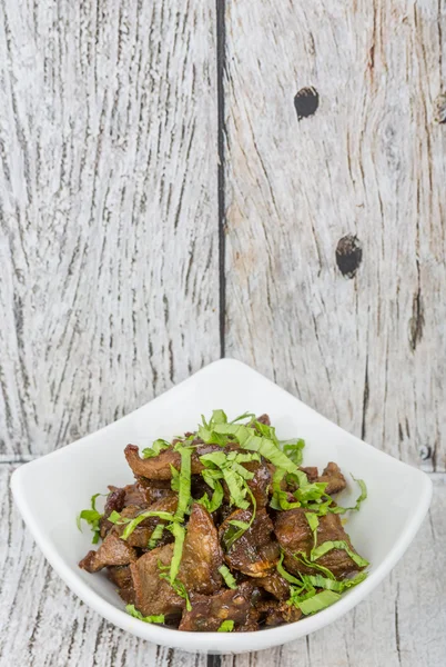 Malezya çanak heyecan kıyılmış sığır kızarmış 