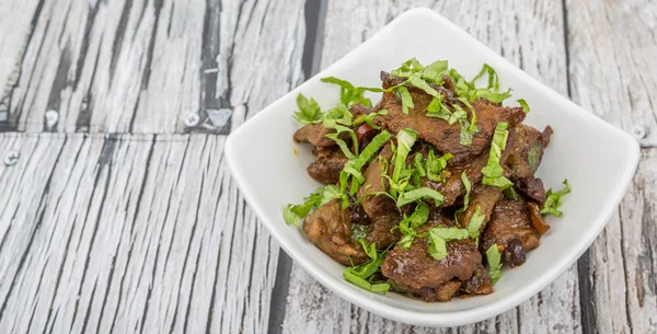 Malezya çanak heyecan kıyılmış sığır kızarmış 