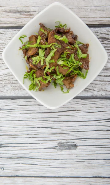 Malezya çanak heyecan kıyılmış sığır kızarmış 