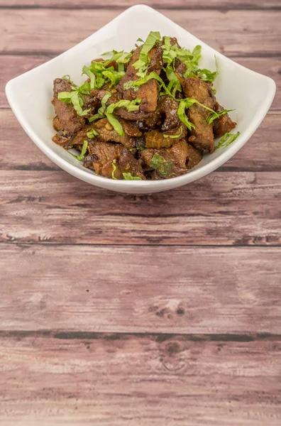 Malezya çanak heyecan kıyılmış sığır kızarmış 