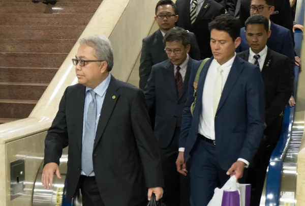 Deputy Prime Minister of Malaysia Ahmad Zahid Hamidi accompanied by his escorts — Stockfoto