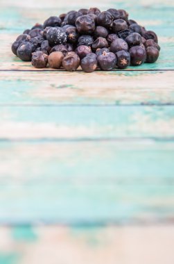 Ardıç meyveleri kurutulmuş