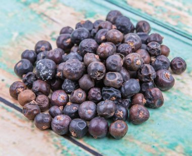 Ardıç meyveleri kurutulmuş