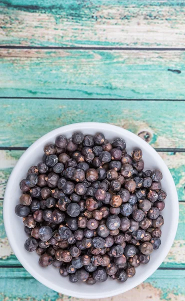 Getrocknete Wacholderbeeren — Stockfoto