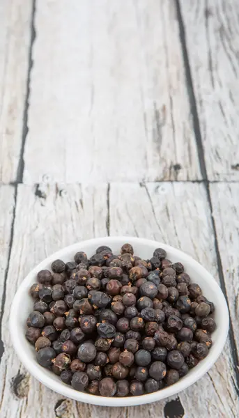 Dried Juniper Berries — Stock Photo, Image