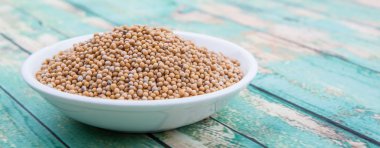 Hardal tohumu beyaz kase