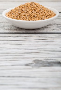 Hardal tohumu beyaz kase