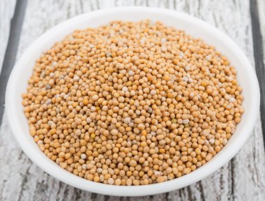 Hardal tohumu beyaz kase